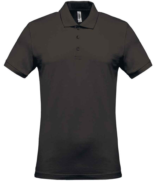 Kariban Short Sleeve Piqué Polo Shirt - Dark Grey (KB254)