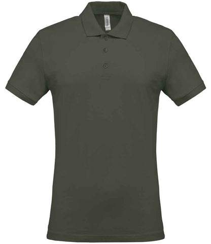 Kariban Short Sleeve Piqué Polo Shirt - Dark Khaki (KB254)