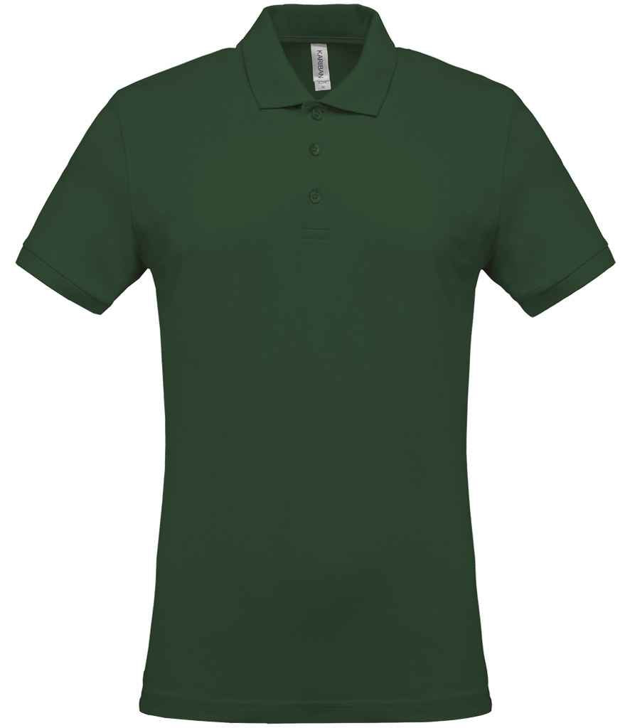 Kariban Short Sleeve Piqué Polo Shirt - Forest Green (KB254)