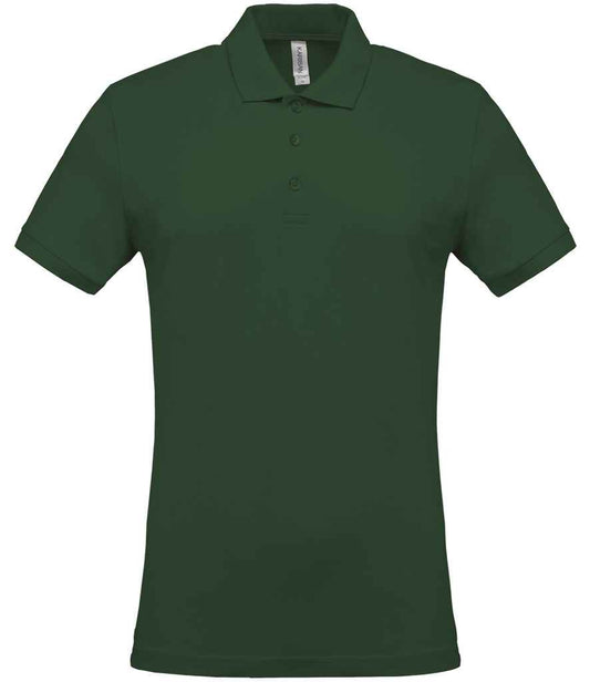 Kariban Short Sleeve Piqué Polo Shirt - Forest Green (KB254)