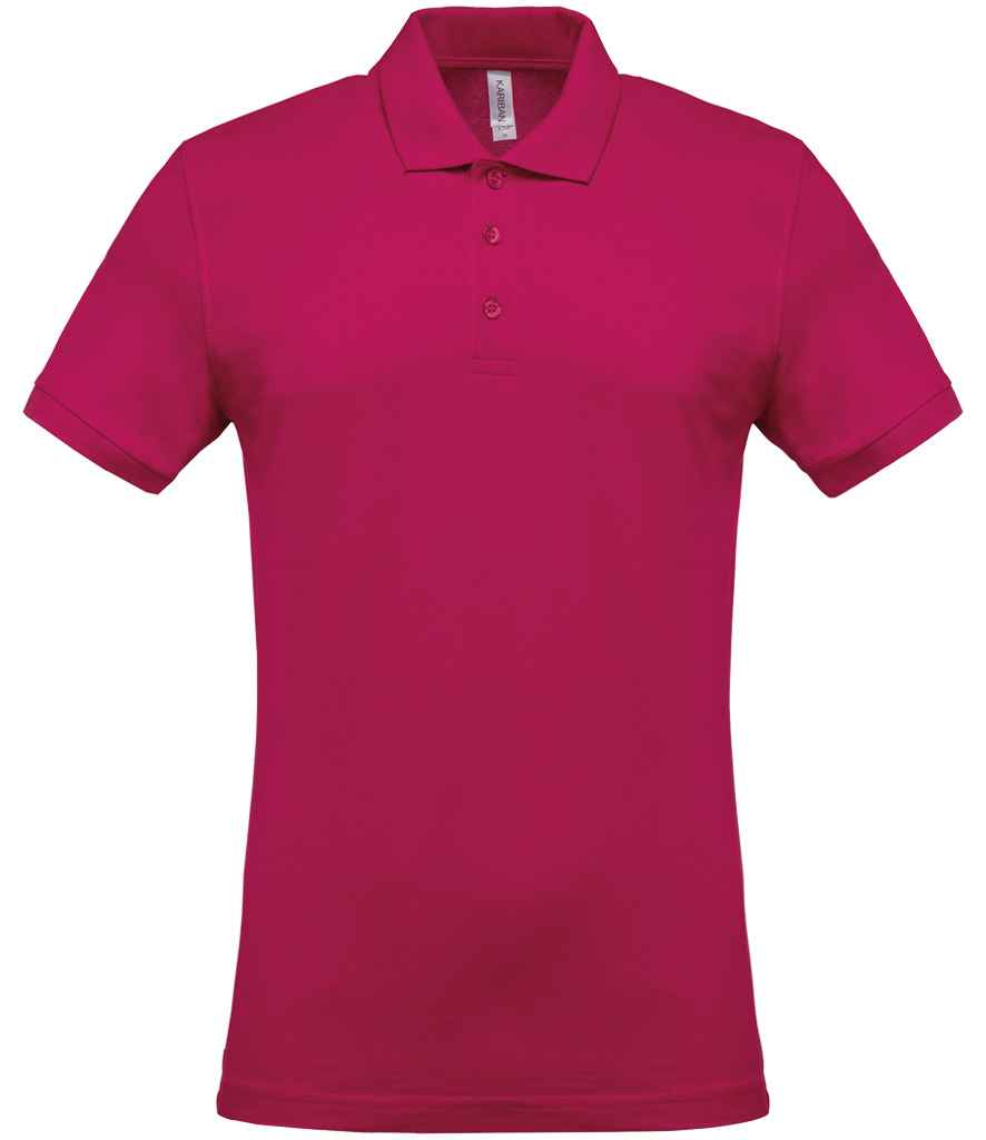 Kariban Short Sleeve Piqué Polo Shirt - Fuchsia (KB254)