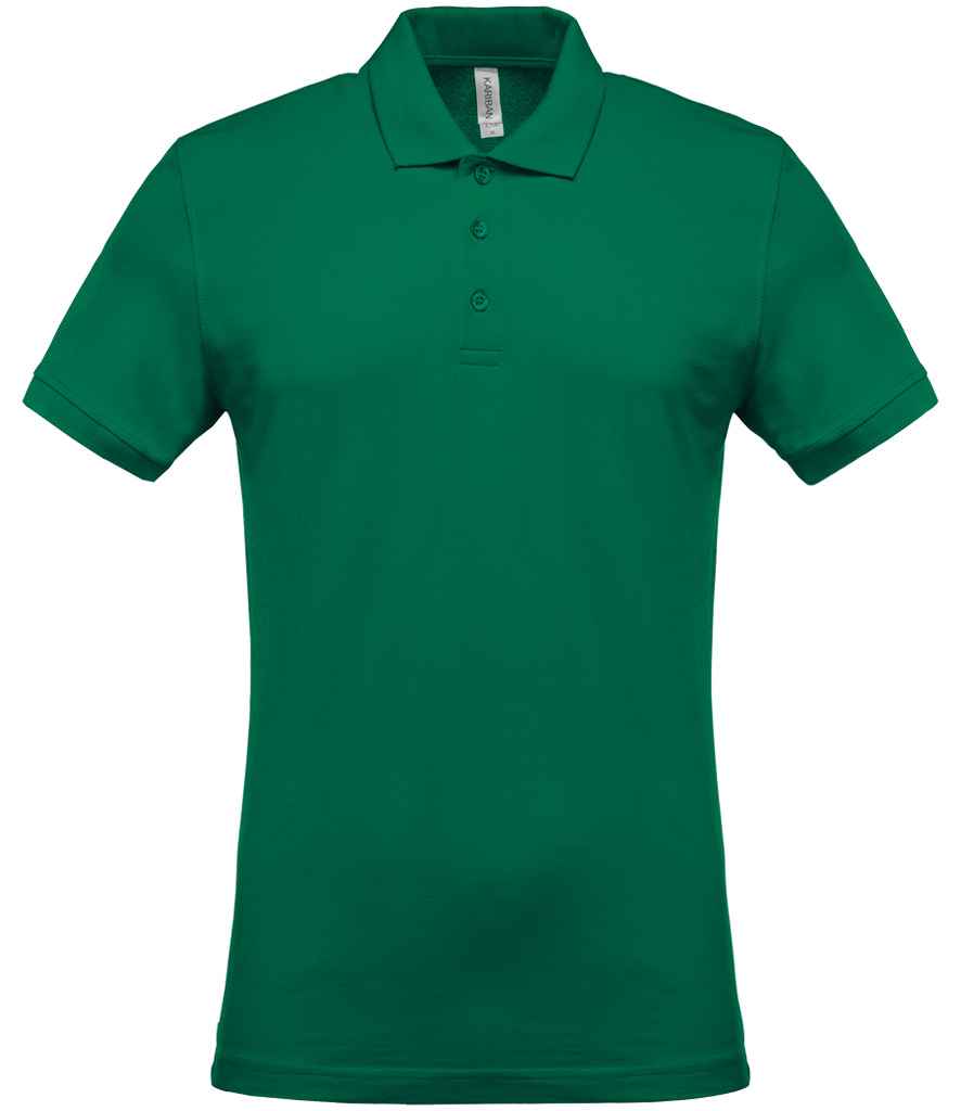 Kariban Short Sleeve Piqué Polo Shirt - Kelly Green (KB254)