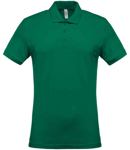 Kariban Short Sleeve Piqué Polo Shirt - Kelly Green (KB254)