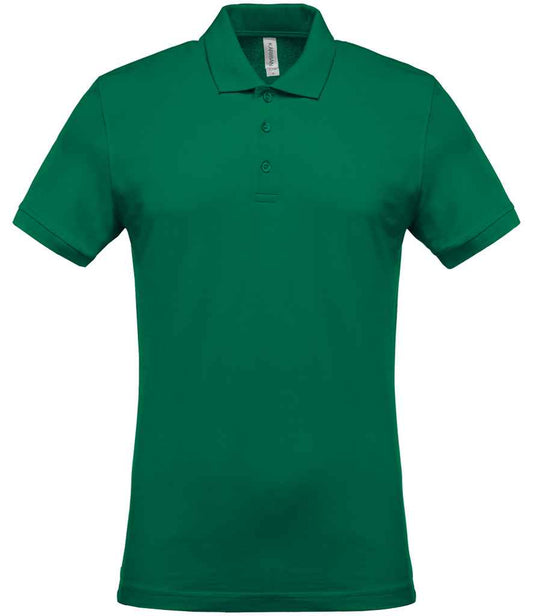 Kariban Short Sleeve Piqué Polo Shirt - Kelly Green (KB254)