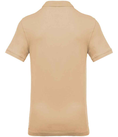 Kariban Short Sleeve Piqué Polo Shirt - Light Sand (KB254)