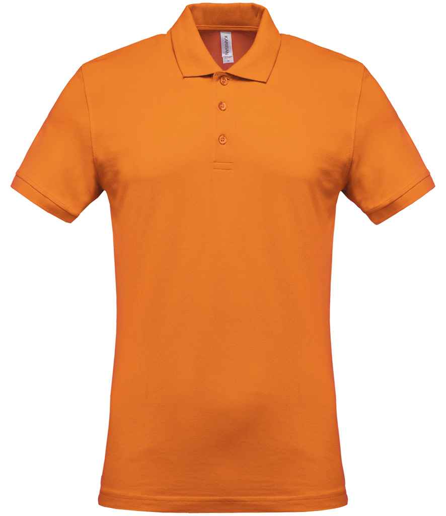 Kariban Short Sleeve Piqué Polo Shirt - Orange (KB254)