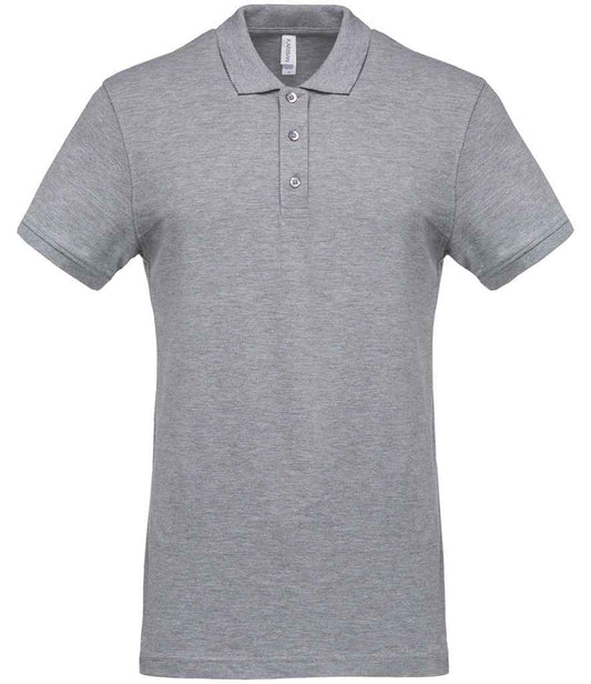 Kariban Short Sleeve Piqué Polo Shirt - Oxford Grey (KB254)