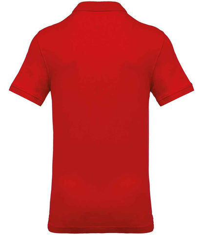 Kariban Short Sleeve Piqué Polo Shirt - Red (KB254)