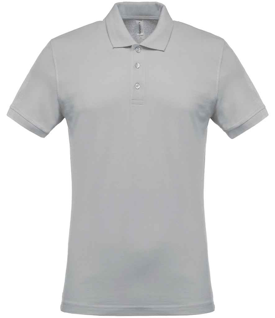Kariban Short Sleeve Piqué Polo Shirt - Snow Grey (KB254)