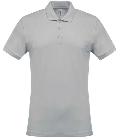 Kariban Short Sleeve Piqué Polo Shirt - Snow Grey (KB254)