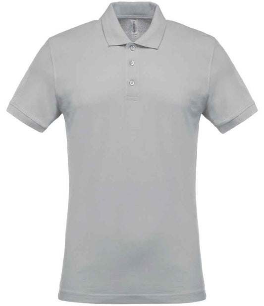 Kariban Short Sleeve Piqué Polo Shirt - Snow Grey (KB254)