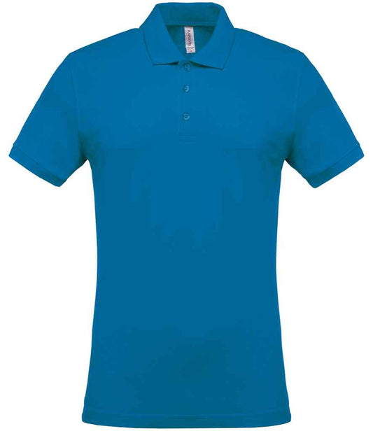 Kariban Short Sleeve Piqué Polo Shirt - Tropical Blue (KB254)