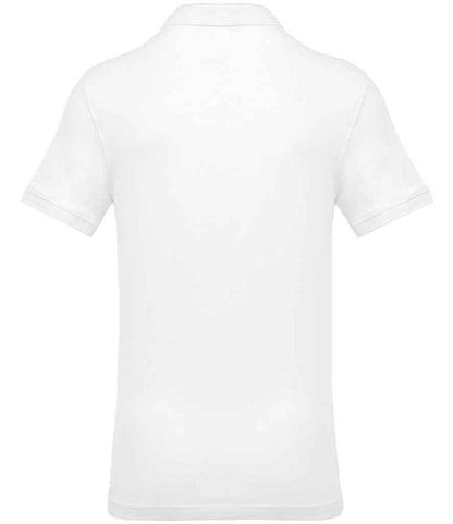 Kariban Short Sleeve Piqué Polo Shirt - White (KB254)
