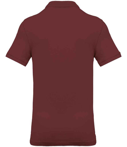 Kariban Short Sleeve Piqué Polo Shirt - Wine (KB254)