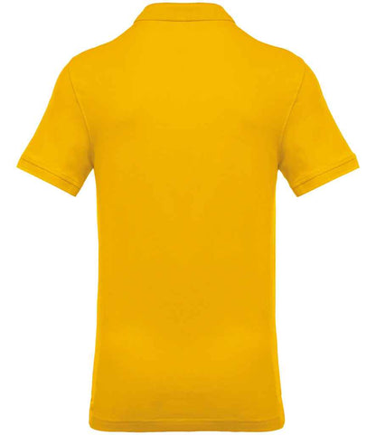 Kariban Short Sleeve Piqué Polo Shirt - Yellow (KB254)