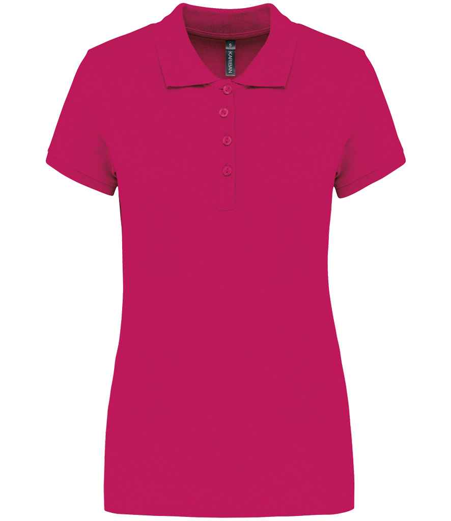 Kariban Ladies Short Sleeve Piqué Polo Shirt - Fuchsia (KB255)