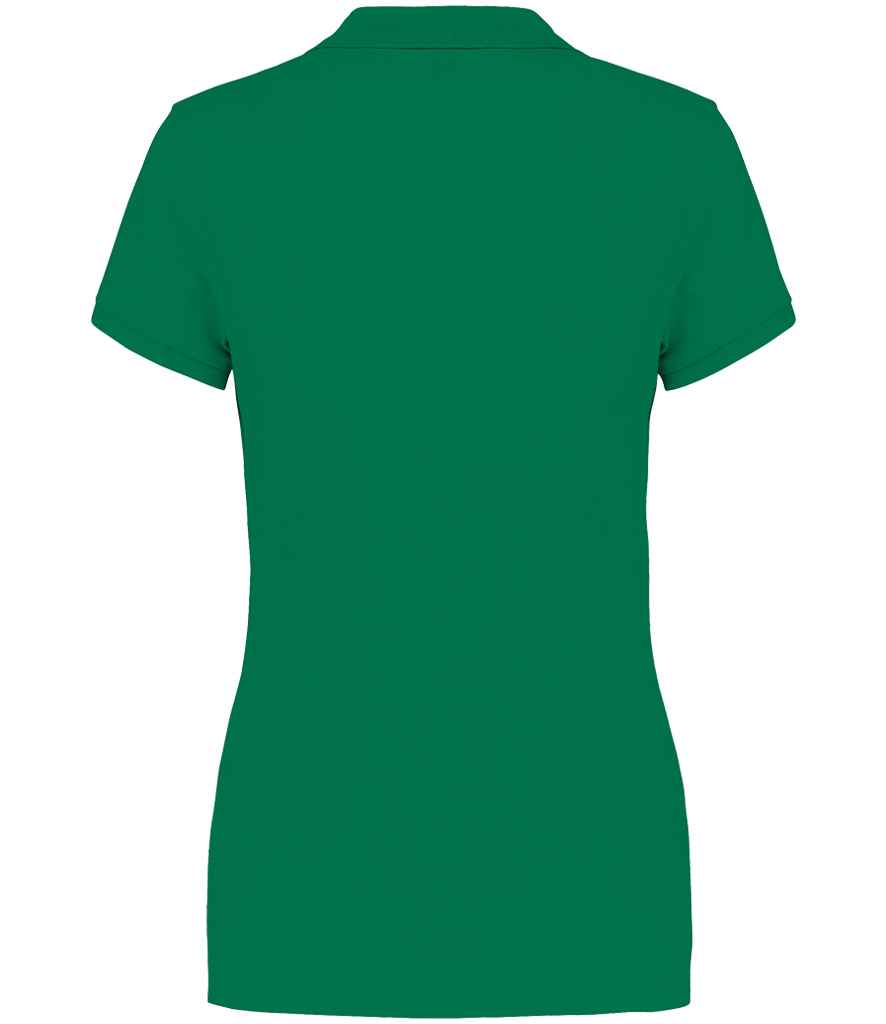Kariban Ladies Short Sleeve Piqué Polo Shirt - Kelly Green (KB255)
