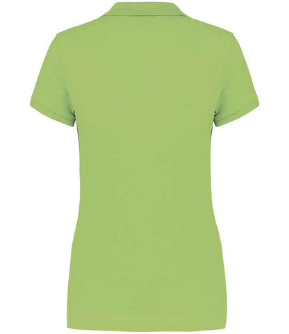 Kariban Ladies Short Sleeve Piqué Polo Shirt - Lime Green (KB255)