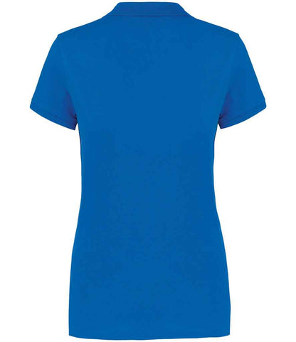 Kariban Ladies Short Sleeve Piqué Polo Shirt - Light Royal Blue (KB255)