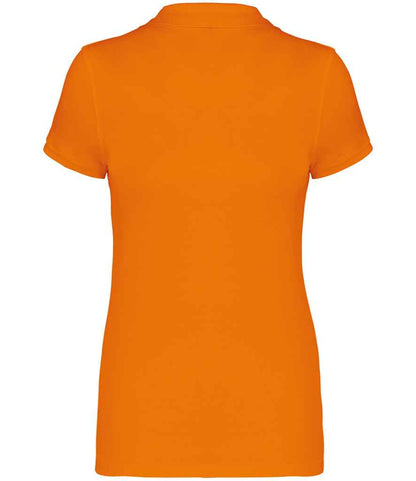 Kariban Ladies Short Sleeve Piqué Polo Shirt - Orange (KB255)
