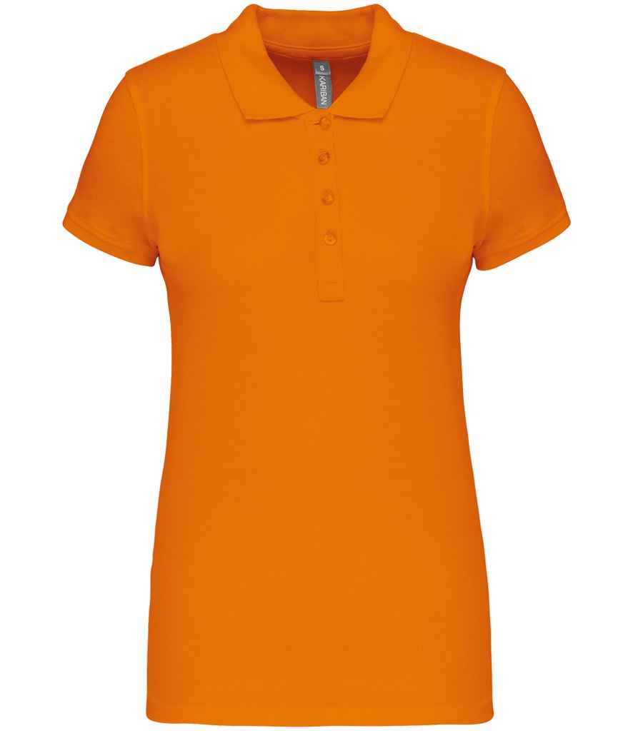 Kariban Ladies Short Sleeve Piqué Polo Shirt - Orange (KB255)