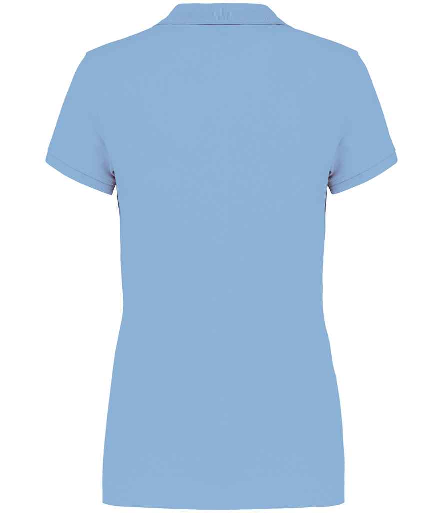 Kariban Ladies Short Sleeve Piqué Polo Shirt - Sky Blue (KB255)