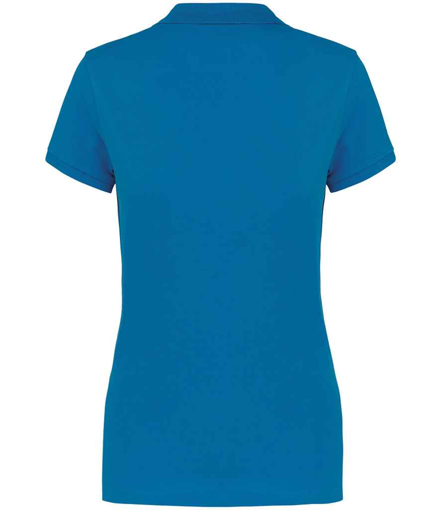 Kariban Ladies Short Sleeve Piqué Polo Shirt - Tropical Blue (KB255)