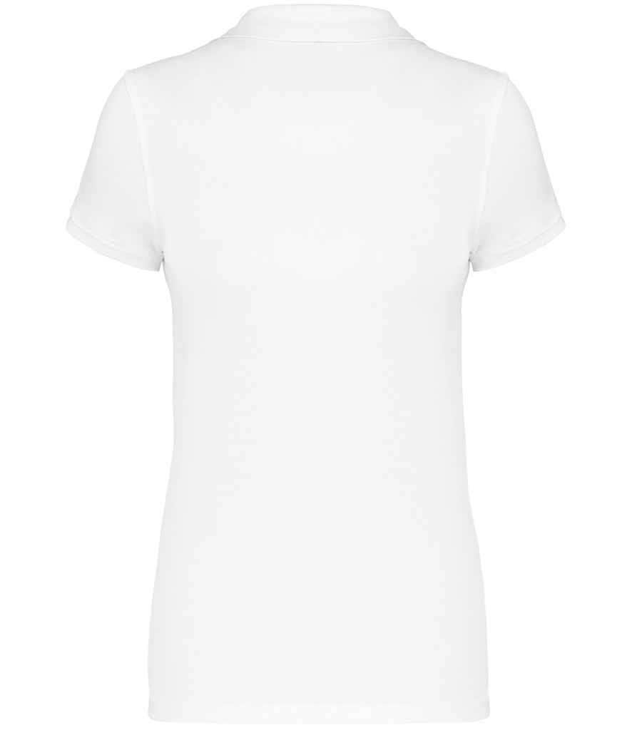 Kariban Ladies Short Sleeve Piqué Polo Shirt - White (KB255)