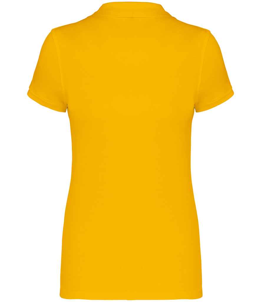 Kariban Ladies Short Sleeve Piqué Polo Shirt - Yellow (KB255)