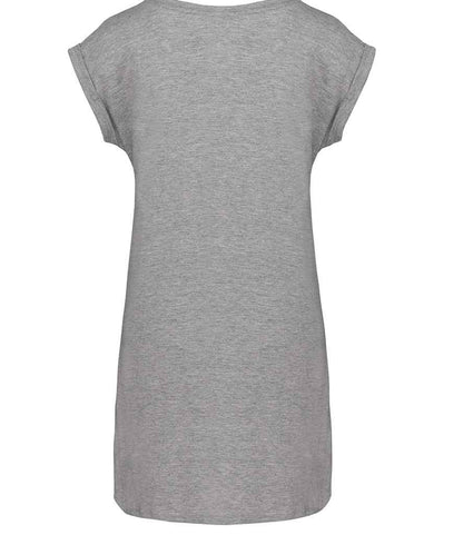 Kariban Ladies T-Shirt Dress - Light Grey (KB388)