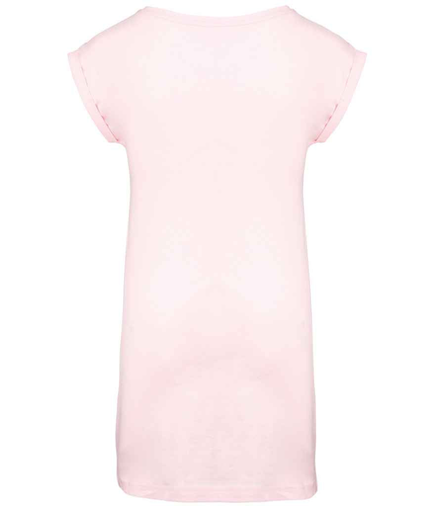 Kariban Ladies T-Shirt Dress - Pale Pink (KB388)