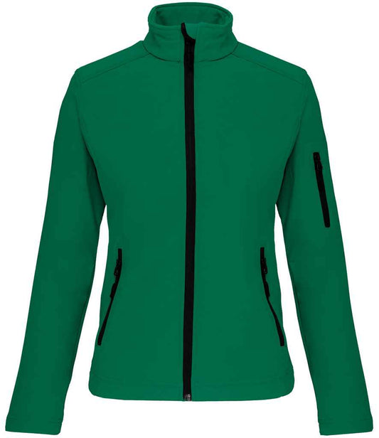 Kariban Ladies Soft Shell Jacket - Kelly Green (KB400)