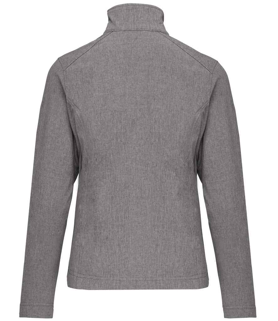 Kariban Ladies Soft Shell Jacket - Marl Grey (KB400)