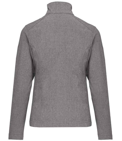 Kariban Ladies Soft Shell Jacket - Marl Grey (KB400)