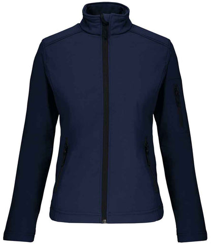 Kariban Ladies Soft Shell Jacket - Navy (KB400)
