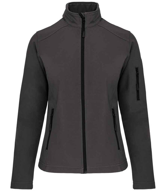 Kariban Ladies Soft Shell Jacket - Titanium (KB400)