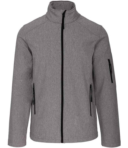 Kariban Soft Shell Jacket - Marl Grey (KB401)