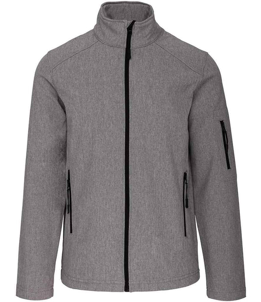 Kariban Soft Shell Jacket - Marl Grey (KB401)