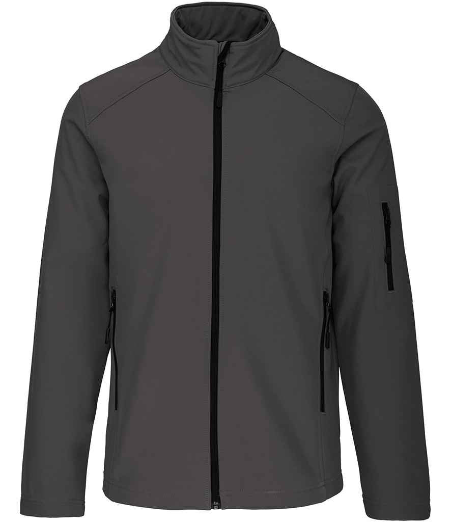 Kariban Soft Shell Jacket - Titanium (KB401)
