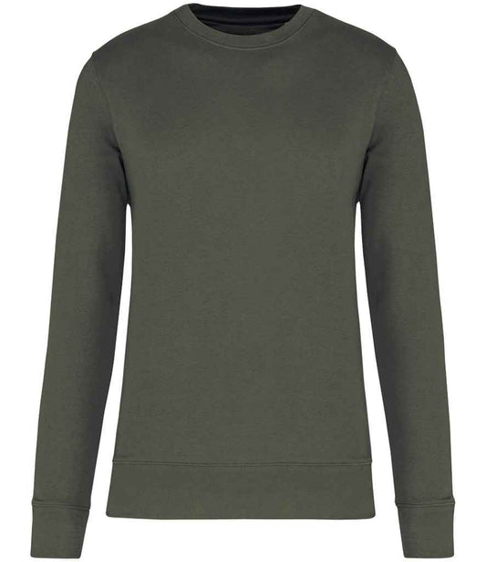 Kariban Unisex Eco Friendly Crew Neck Sweatshirt - Dark Khaki (KB4025)