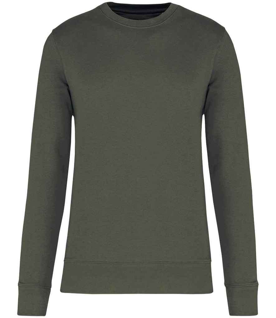 Kariban Unisex Eco Friendly Crew Neck Sweatshirt - Dark Khaki (KB4025)