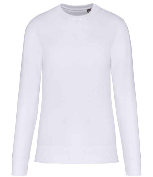 Kariban Kids Eco Friendly Crew Neck Sweatshirt - White (KB4026)