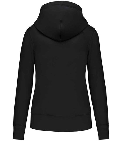 Kariban Ladies Eco Friendly Hooded Sweatshirt - Black (KB4028)