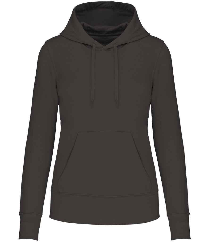 Kariban Ladies Eco Friendly Hooded Sweatshirt - Dark Grey (KB4028)