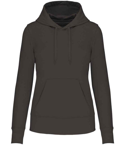 Kariban Ladies Eco Friendly Hooded Sweatshirt - Dark Grey (KB4028)
