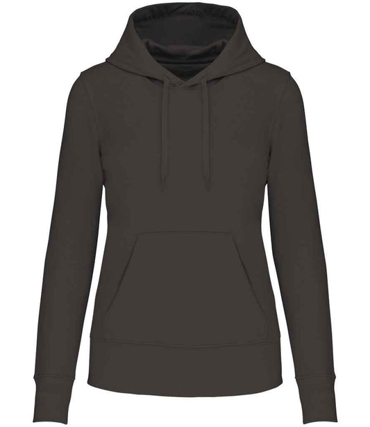 Kariban Ladies Eco Friendly Hooded Sweatshirt - Dark Grey (KB4028)