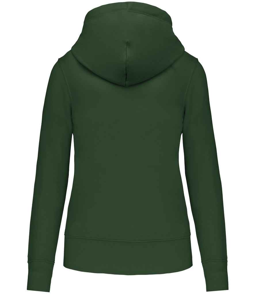 Kariban Ladies Eco Friendly Hooded Sweatshirt - Forest Green (KB4028)