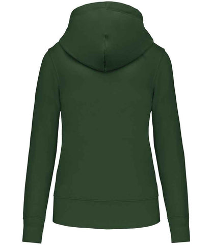 Kariban Ladies Eco Friendly Hooded Sweatshirt - Forest Green (KB4028)