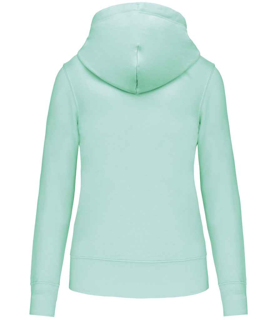 Kariban Ladies Eco Friendly Hooded Sweatshirt - Ice Mint (KB4028)