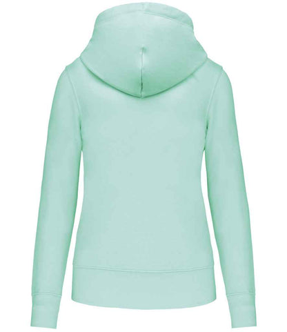 Kariban Ladies Eco Friendly Hooded Sweatshirt - Ice Mint (KB4028)